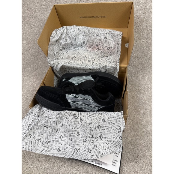 Volcom Workwear Hybrid Skate Inspired Workshoe Women's Sz 9 Black Composite Toe - Picture 3 of 16